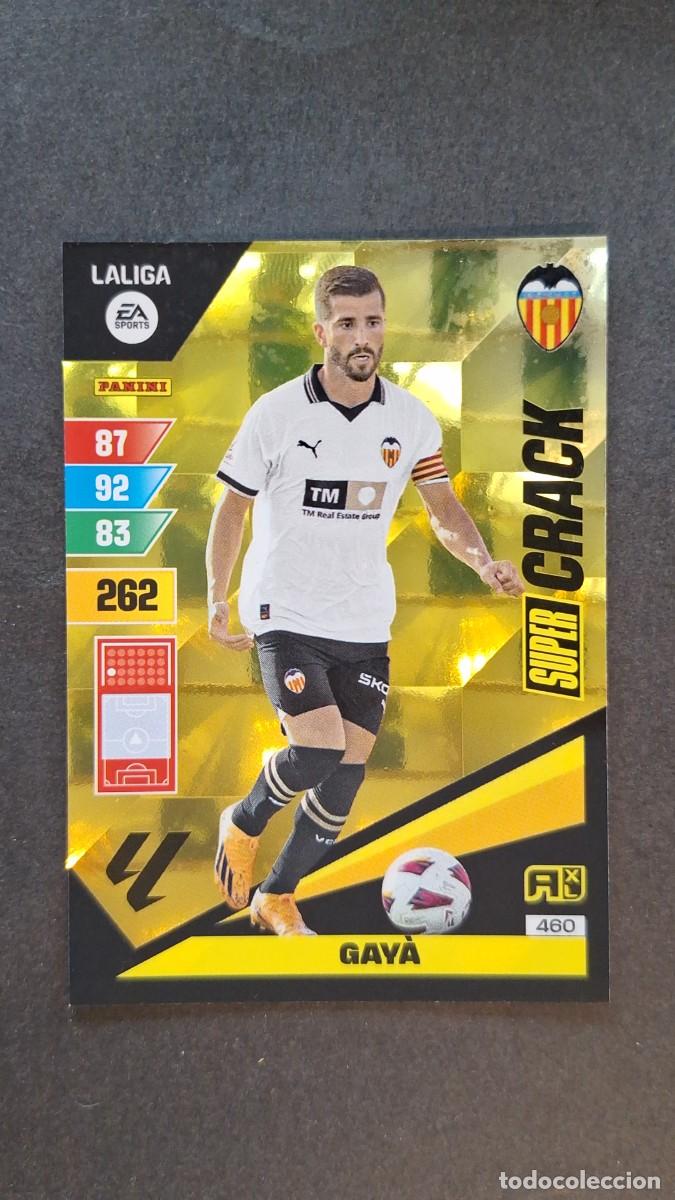 Figurine di Calcio: L1 GAYA VALENCIA C. F. 460 SUPER CRACK ADRENALYN XL LIGA 2023/2024 23 24 PANINI