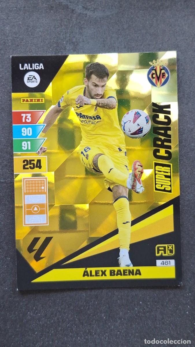 Cromos de F&uacute;tbol: L1 ALEX BAENA VILLARREAL C. F. 461 SUPER CRACK ADRENALYN XL LIGA 2023/2024 23 24 PANINI