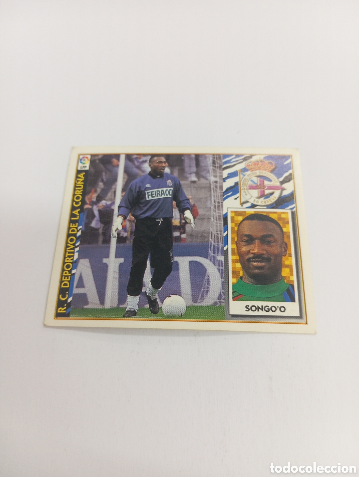 Cromos de F&uacute;tbol: SONGO'O Deportivo Liga Este 1997 1998 NUEVO SIN PEGAR 97 98