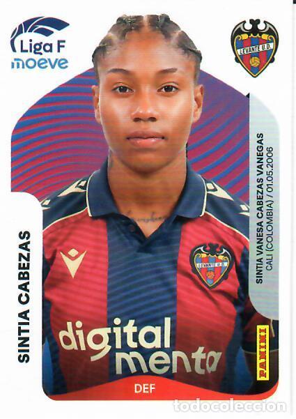 Football Stickers: CROMO PANINI LIGA FEMENINA F 2025-26 (25 - 26) - N&ordm; 227 - SINTIA CABEZAS - LEVANTE
