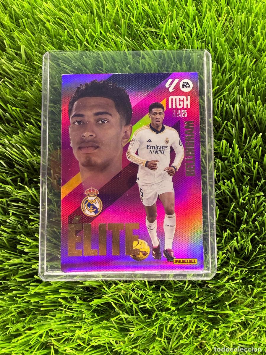 Football Stickers: N&ordm; 1 Bellingham &Eacute;lite Real Madrid CF Megacracks 24 25
