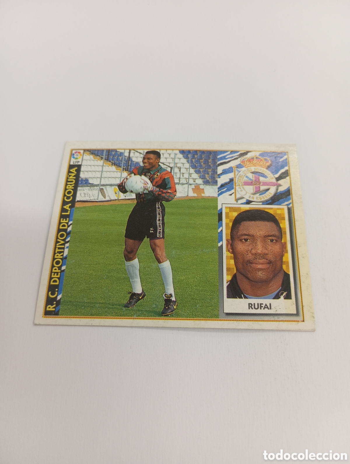 Football Stickers: RUFAI COLOCA Deportivo Liga Este 1997 1998 NUEVO SIN PEGAR 97 98
