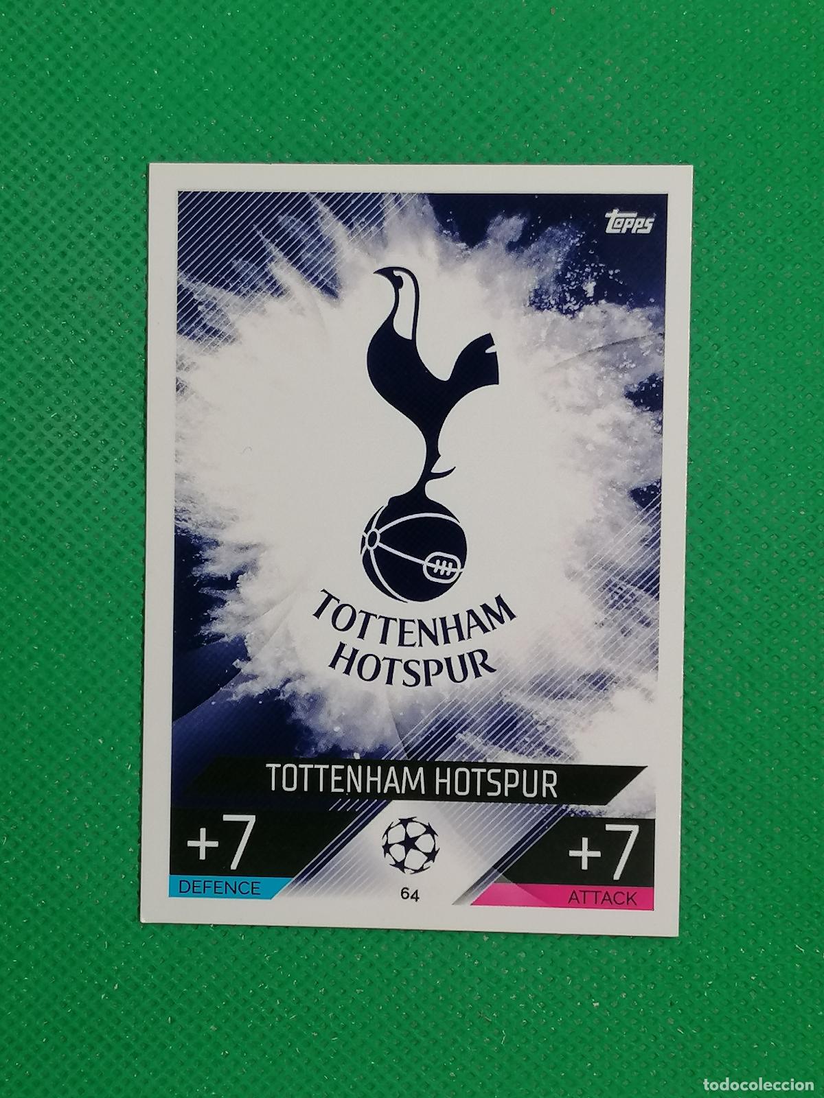 Football Stickers: 64 ESCUDO TOTTENHAM ⚽ TOPPS MATCH ATTAX CHAMPIONS 2022 2023 22 23 ⚽