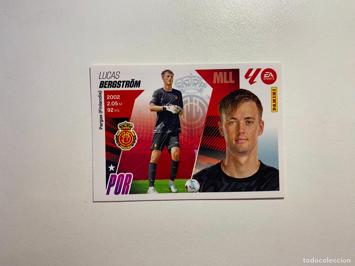 Cromos de F&uacute;tbol: LALIGA ESTE 2025 2026 EA SPORTS 25 26 ALBUM PANINI LIGA N 4 RCD MALLORCA BERGSTR&Ouml;M