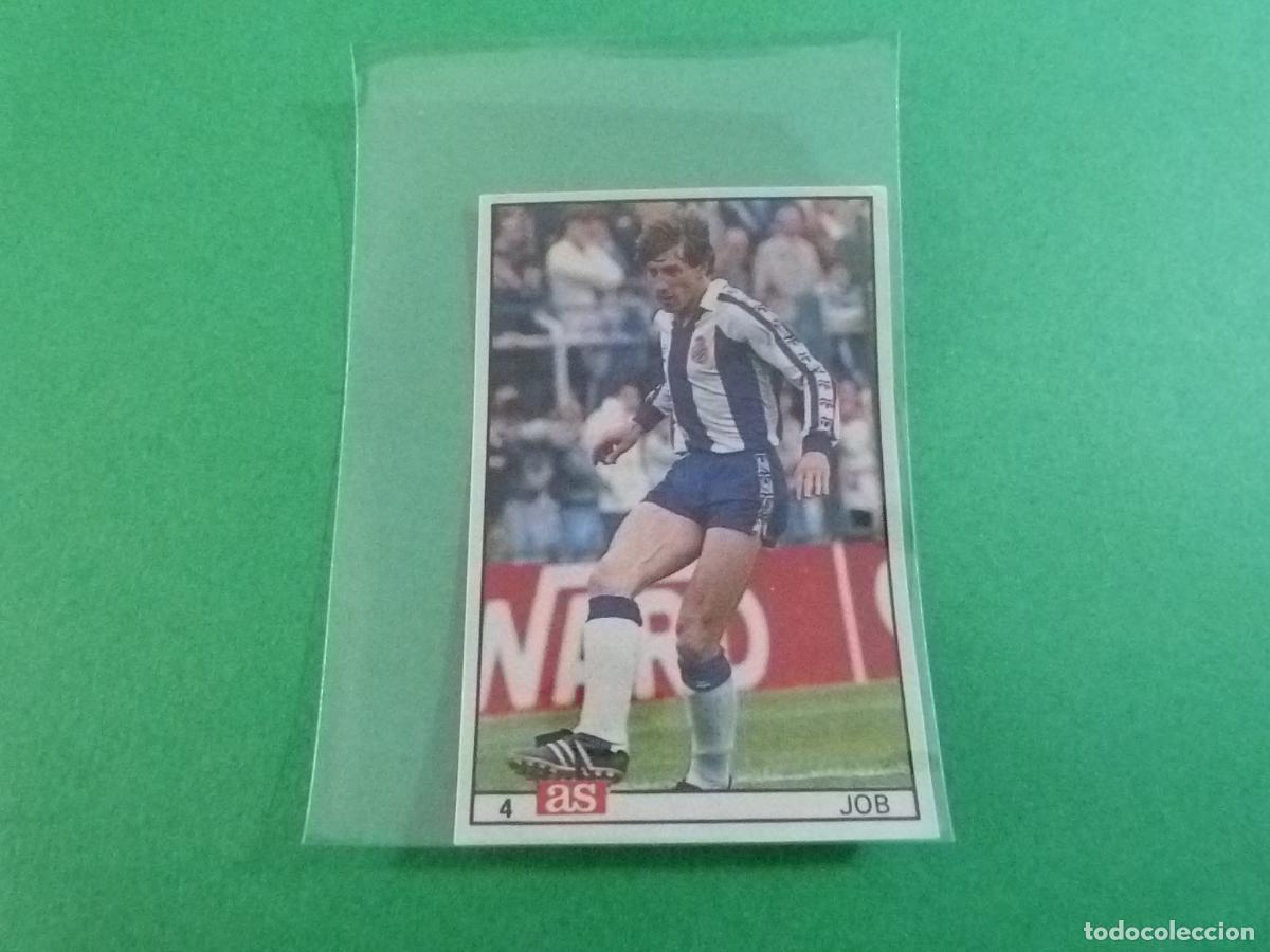 Cromos de F&uacute;tbol: CROMO FUTBOL JOB R.C.D. ESPA&Ntilde;OL-ESPANYOL DESPEGADO N&ordm; 4 LIGA AS 1986-1987/86-87