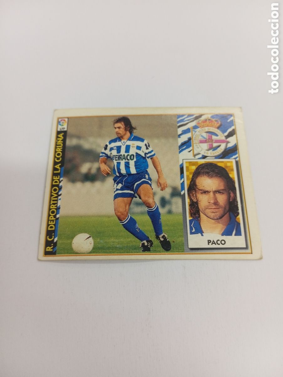 Cromos de F&uacute;tbol: PACO Deportivo Liga Este 1997 1998 NUEVO SIN PEGAR 97 98