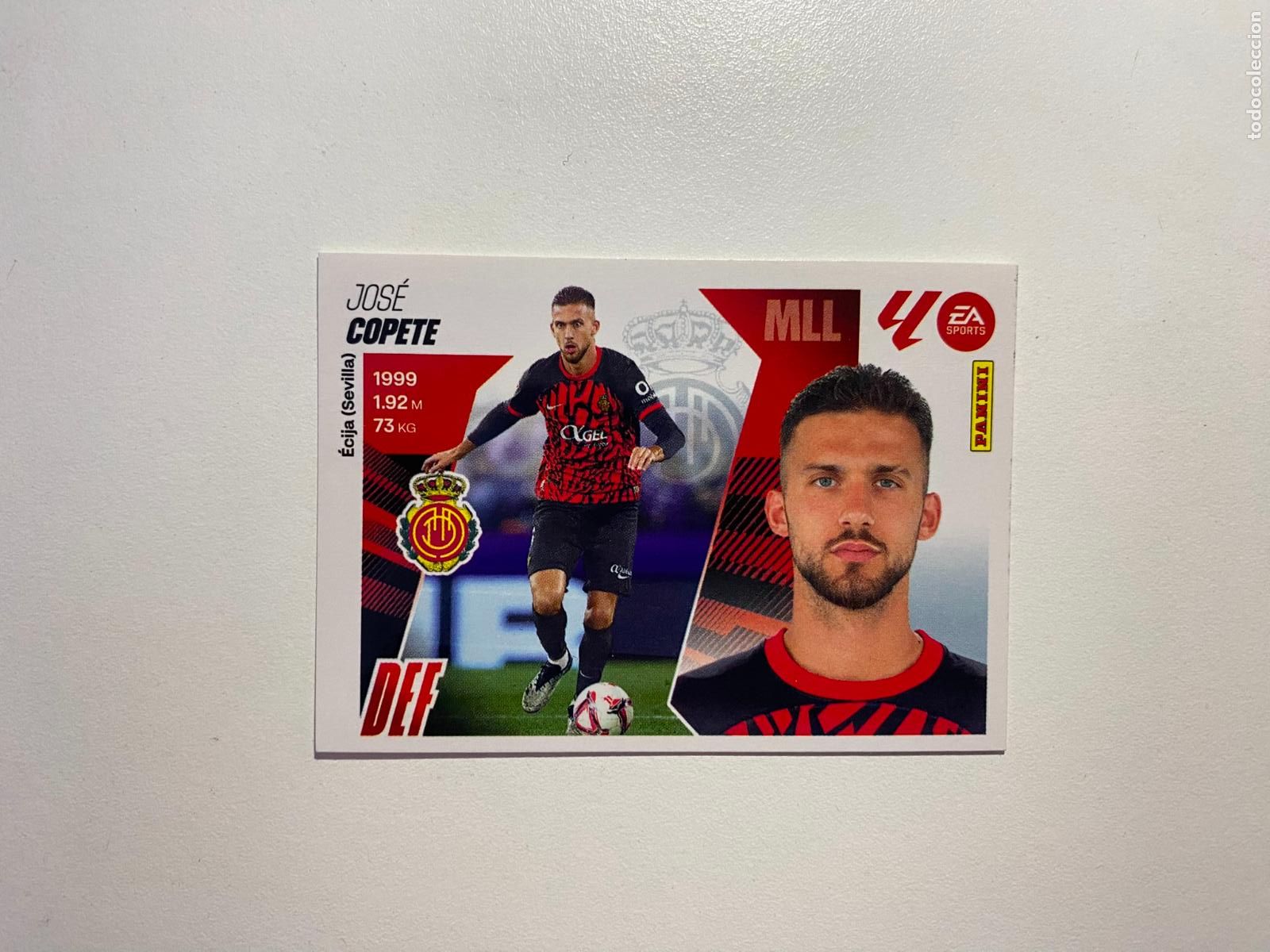 Cromos de F&uacute;tbol: LALIGA ESTE 2025 2026 EA SPORTS 25 26 ALBUM PANINI LIGA N 7 RCD MALLORCA COPETE
