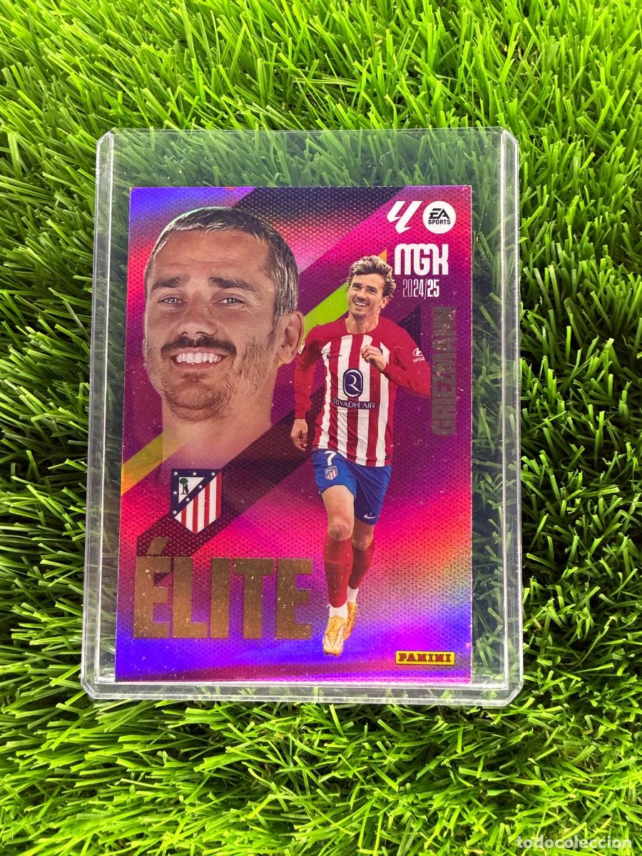Cromos de F&uacute;tbol: N&ordm; 5 Griezmann &Eacute;lite Atl&eacute;tico de Madrid Megacracks 24 25