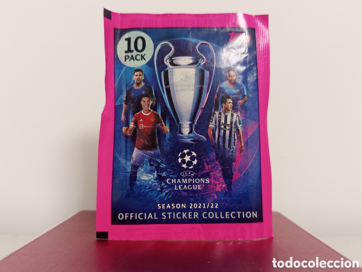 Cromos de F&uacute;tbol: ❇️ SOBRE ⚽ UEFA CHAMPIONS LEAGUE 21 22 2021 2022 SIN ABRIR ❇️