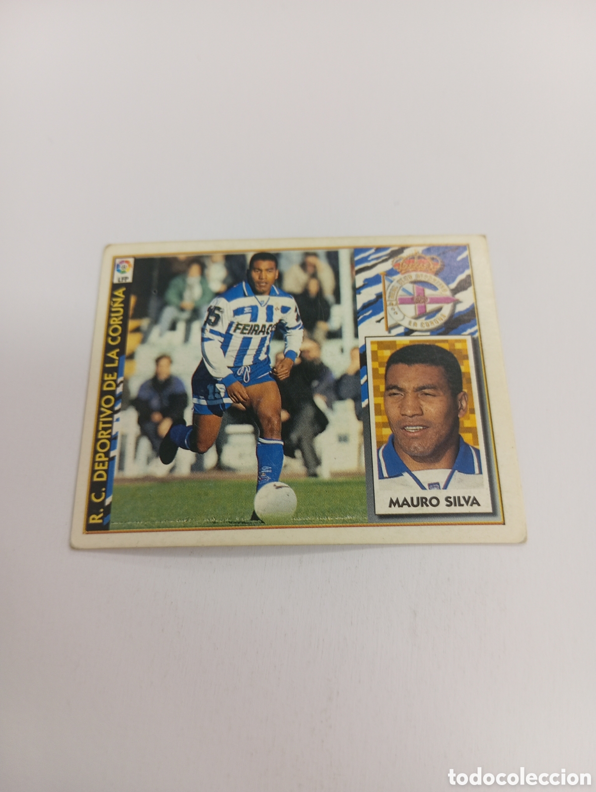 Cromos de F&uacute;tbol: MAURO SILVA Deportivo Liga Este 1997 1998 NUEVO SIN PEGAR 97 98