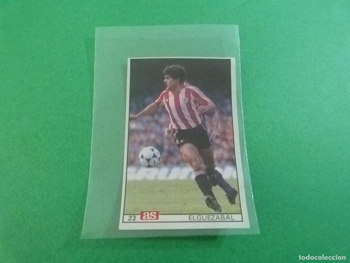 Cromos de F&uacute;tbol: CROMO FUTBOL ELGUEZABAL ATH. BILBAO DESPEGADO N&ordm; 23 LIGA AS 1986-1987/86-87