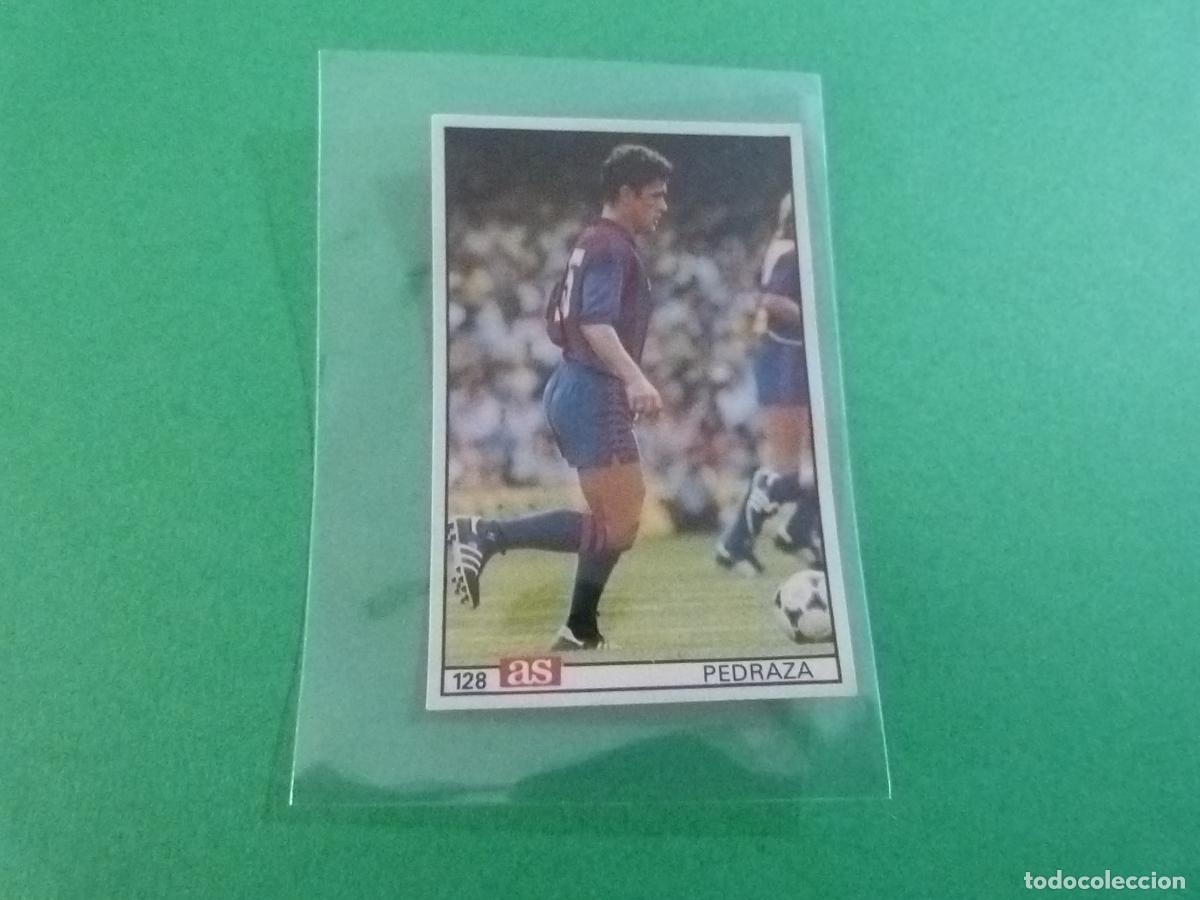 Fu&szlig;ball-Sticker: CROMO FUTBOL PEDRAZA F.C.BARCELONA DESPEGADO N&ordm; 128 LIGA AS 1986-1987/86-87