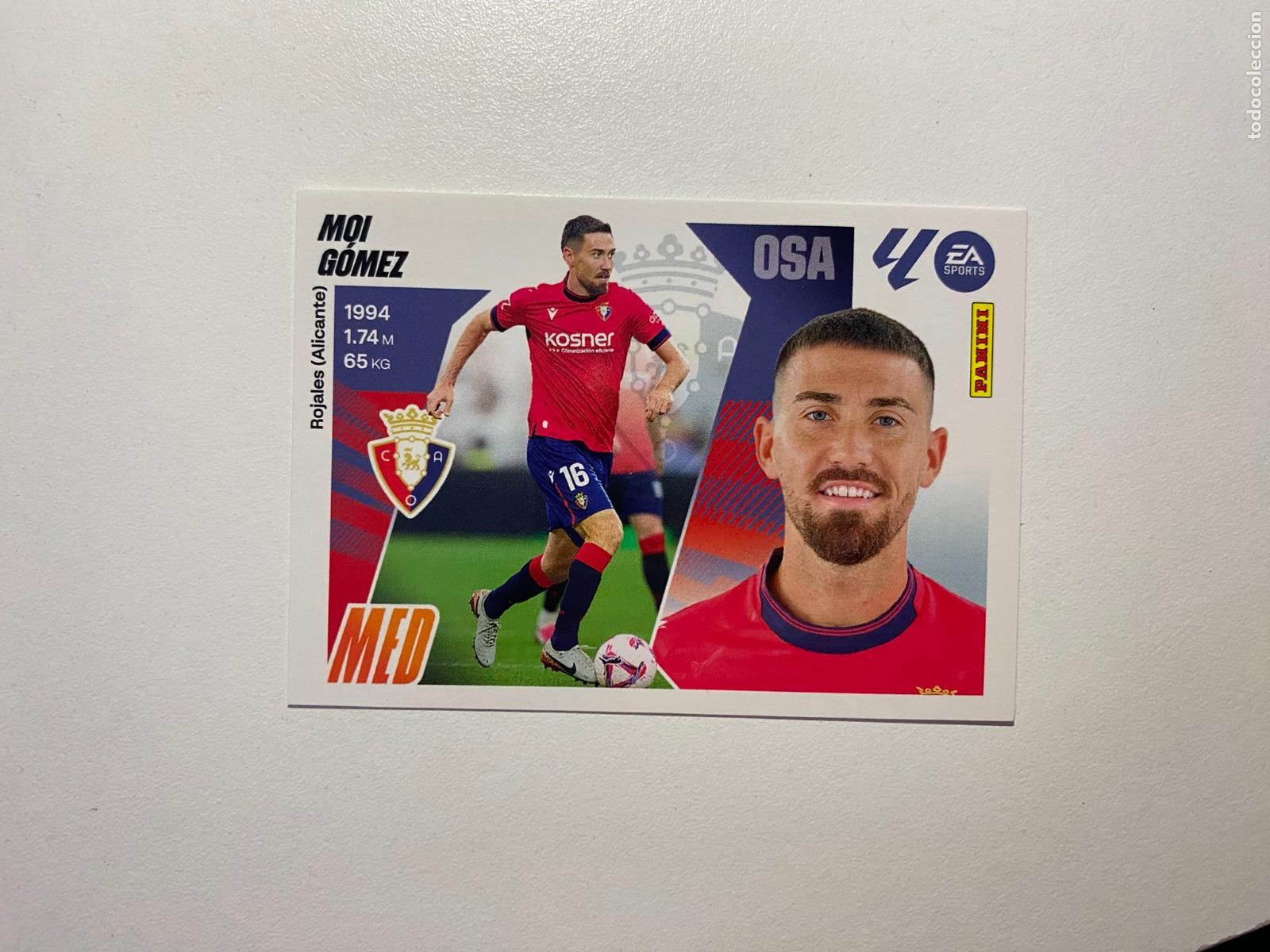 Cromos de F&uacute;tbol: LALIGA ESTE 2025 2026 EA SPORTS 25 26 ALBUM PANINI LIGA N 15 CA OSASUNA MOI G&Oacute;MEZ
