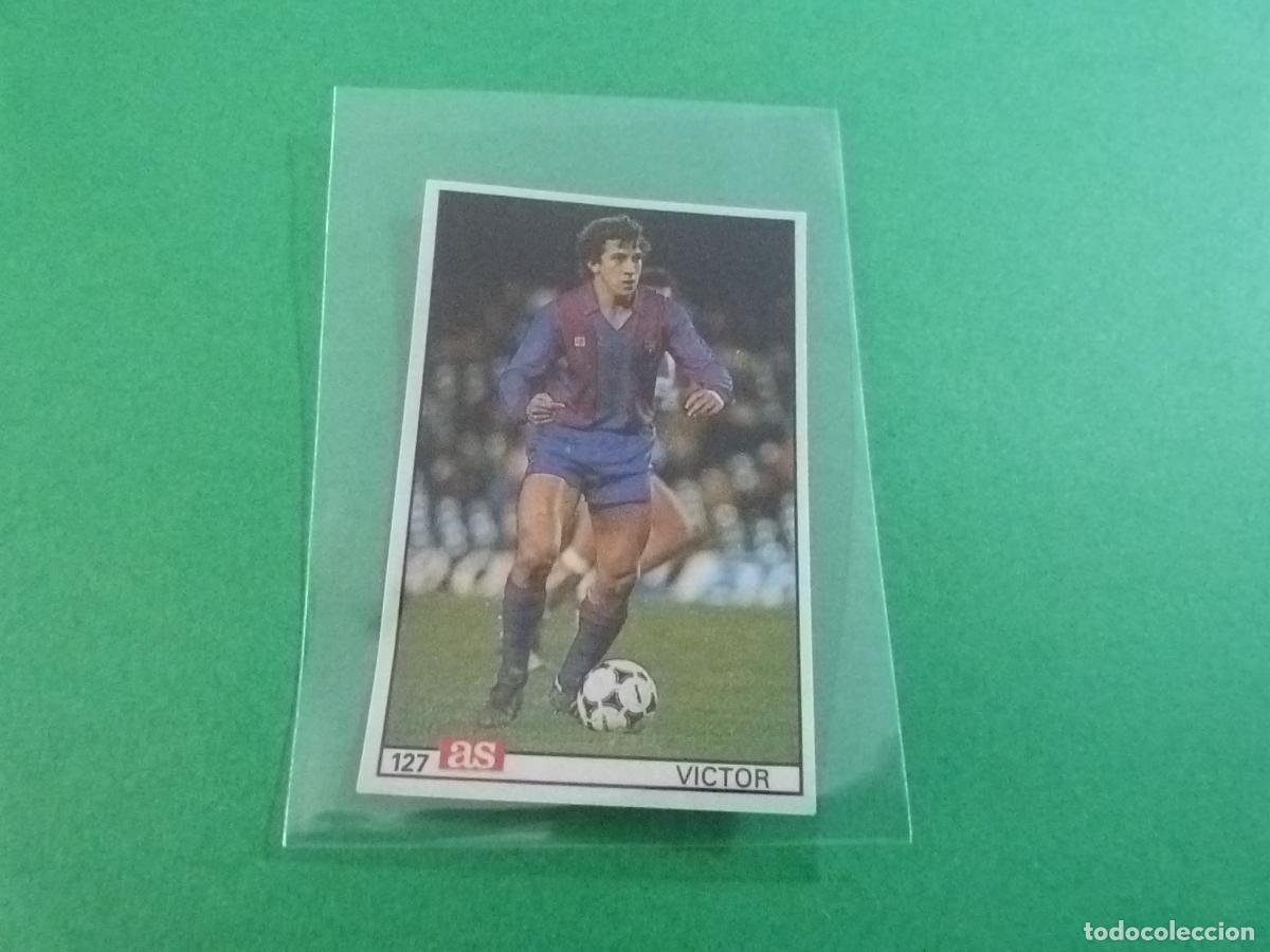 Cromos de F&uacute;tbol: CROMO FUTBOL VICTOR F.C.BARCELONA DESPEGADO N&ordm; 127 LIGA AS 1986-1987/86-87