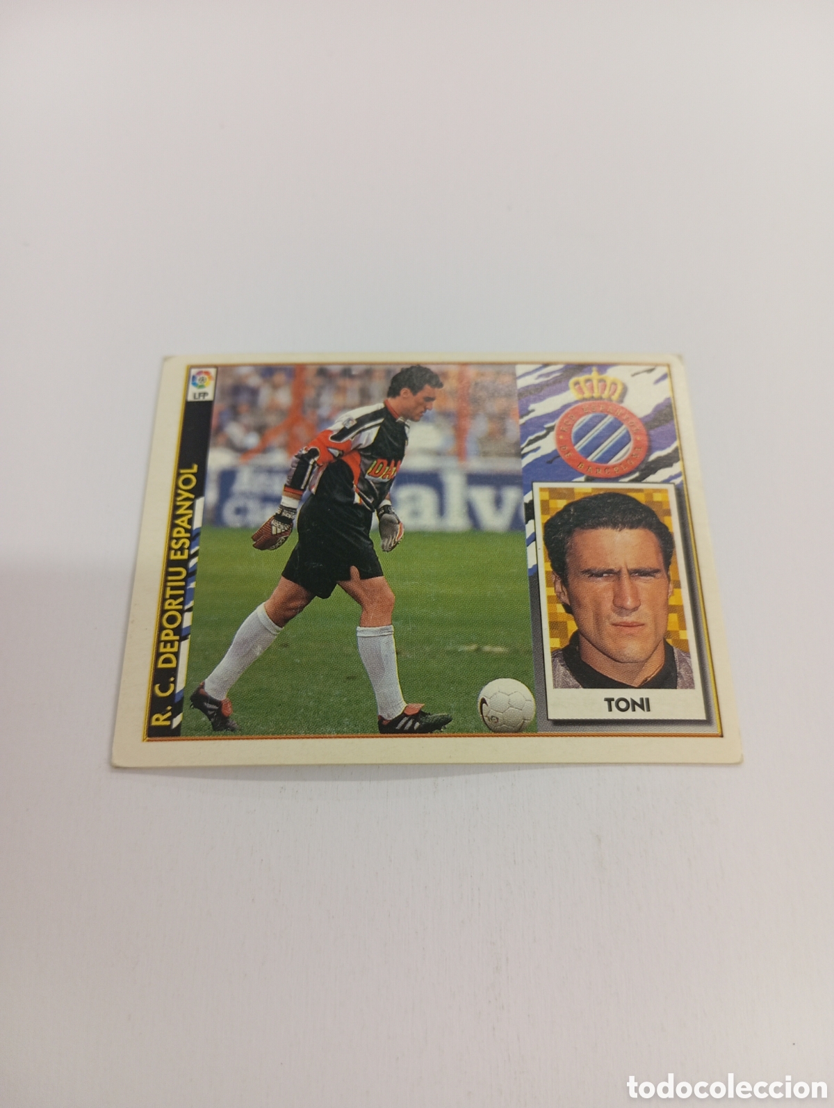 Cromos de F&uacute;tbol: TONI CAMACHO Espanyol Espa&ntilde;ol Liga Este 1997 1998 NUEVO SIN PEGAR 97 98