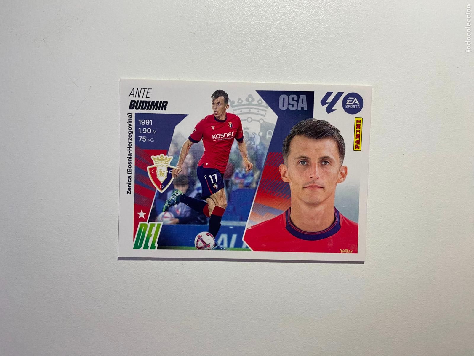 Cromos de F&uacute;tbol: LALIGA ESTE 2025 2026 EA SPORTS 25 26 ALBUM PANINI LIGA N 19 CA OSASUNA BUDIMIR