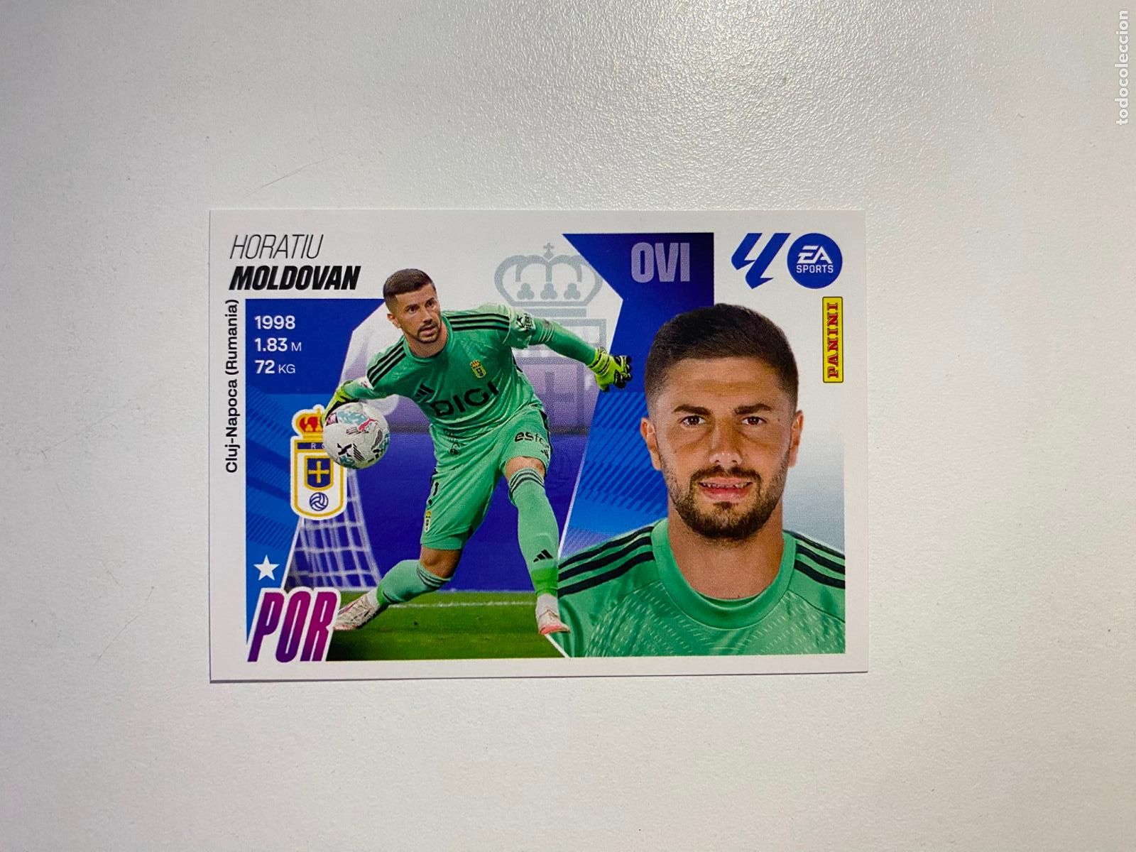 Cromos de F&uacute;tbol: LALIGA ESTE 2025 2026 EA SPORTS 25 26 ALBUM PANINI LIGA N 4 REAL OVIEDO MONDOVAN