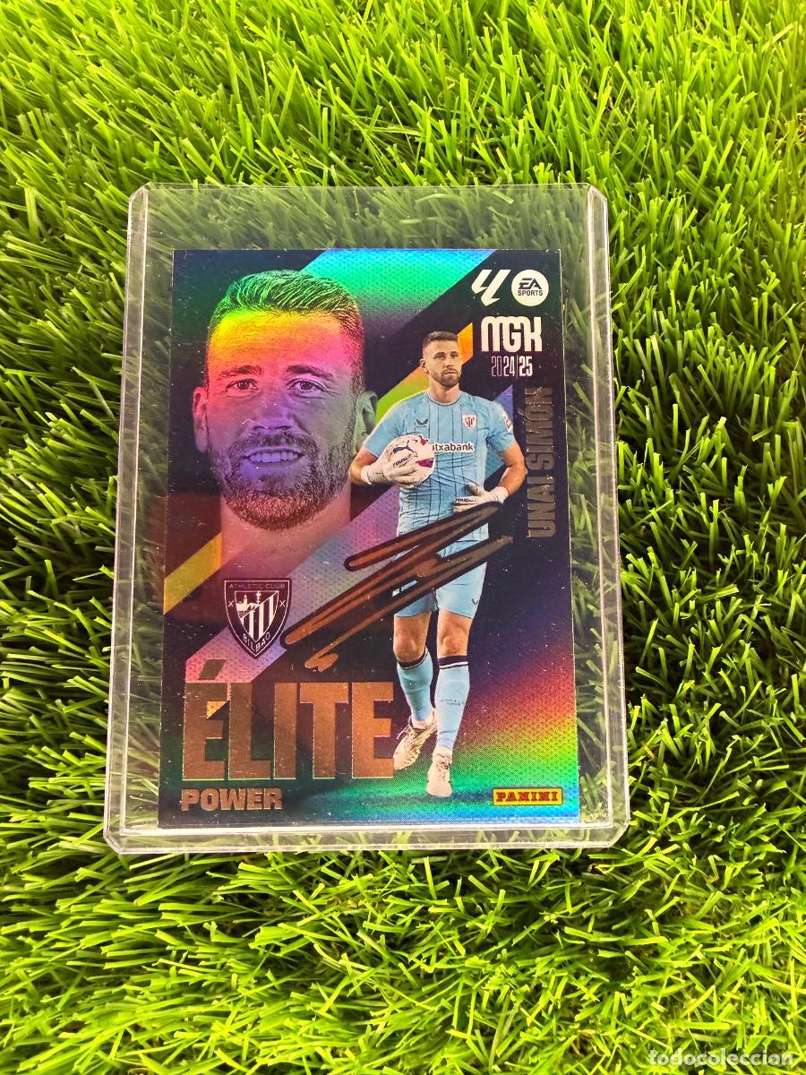 Cromos de F&uacute;tbol: N&ordm; P17 Unai Sim&oacute;n &Eacute;lite Power Athletic Club Megacracks 24 25