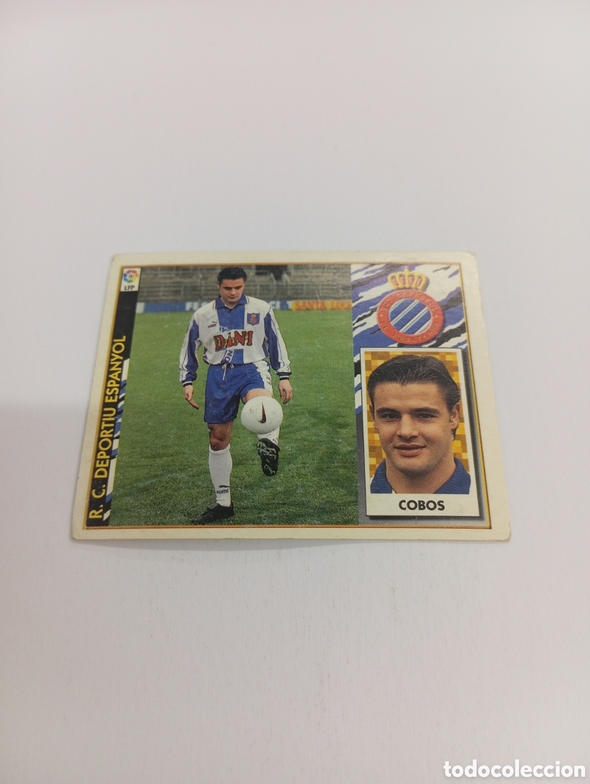 Cromos de F&uacute;tbol: COBOS Espanyol Espa&ntilde;ol Liga Este 1997 1998 NUEVO SIN PEGAR 97 98