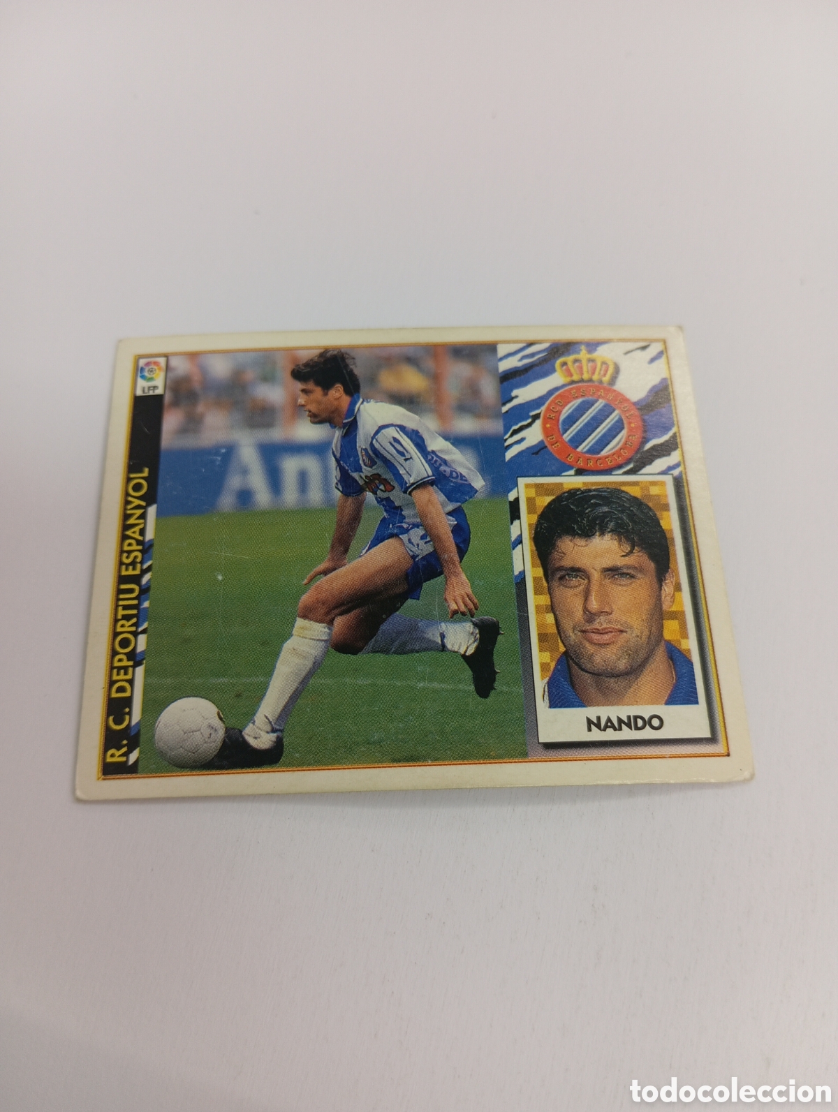 Cromos de F&uacute;tbol: NANDO Espanyol Espa&ntilde;ol Liga Este 1997 1998 NUEVO SIN PEGAR 97 98