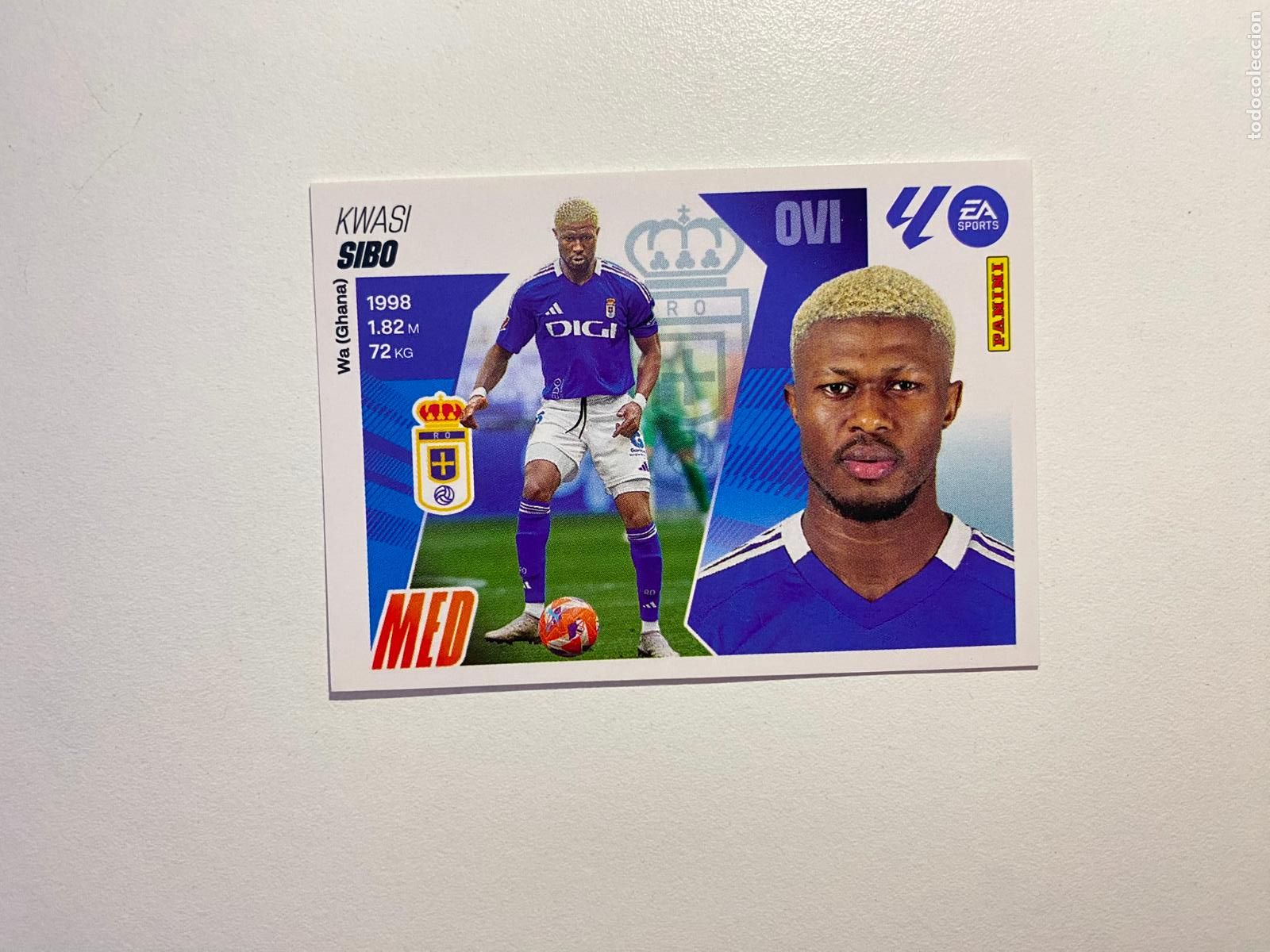 Cromos de F&uacute;tbol: LALIGA ESTE 2025 2026 EA SPORTS 25 26 ALBUM PANINI LIGA N 13 REAL OVIEDO SIBO