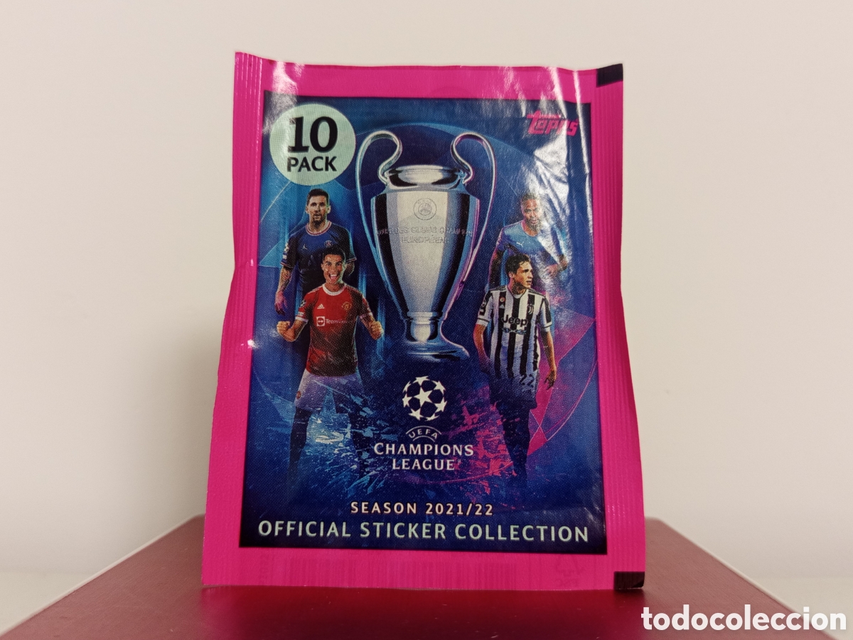 Cartes &agrave; collectionner de Football: ❇️ SOBRE ⚽ UEFA CHAMPIONS LEAGUE 21 22 2021 2022 TOPPS SIN ABRIR ❇️