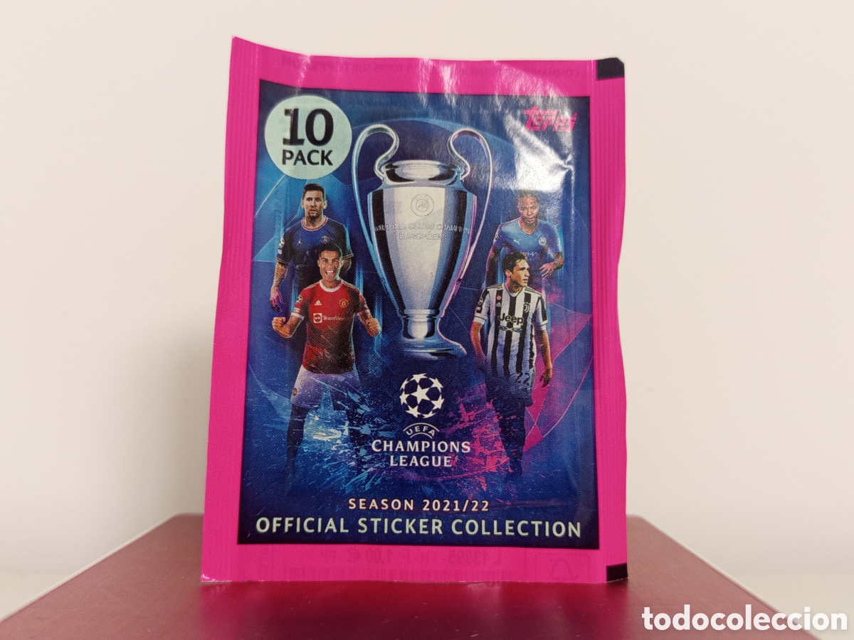 Cartes &agrave; collectionner de Football: ❇️ SOBRE ⚽ UEFA CHAMPIONS LEAGUE 21 22 2021 2022 TOPPS SIN ABRIR ❇️
