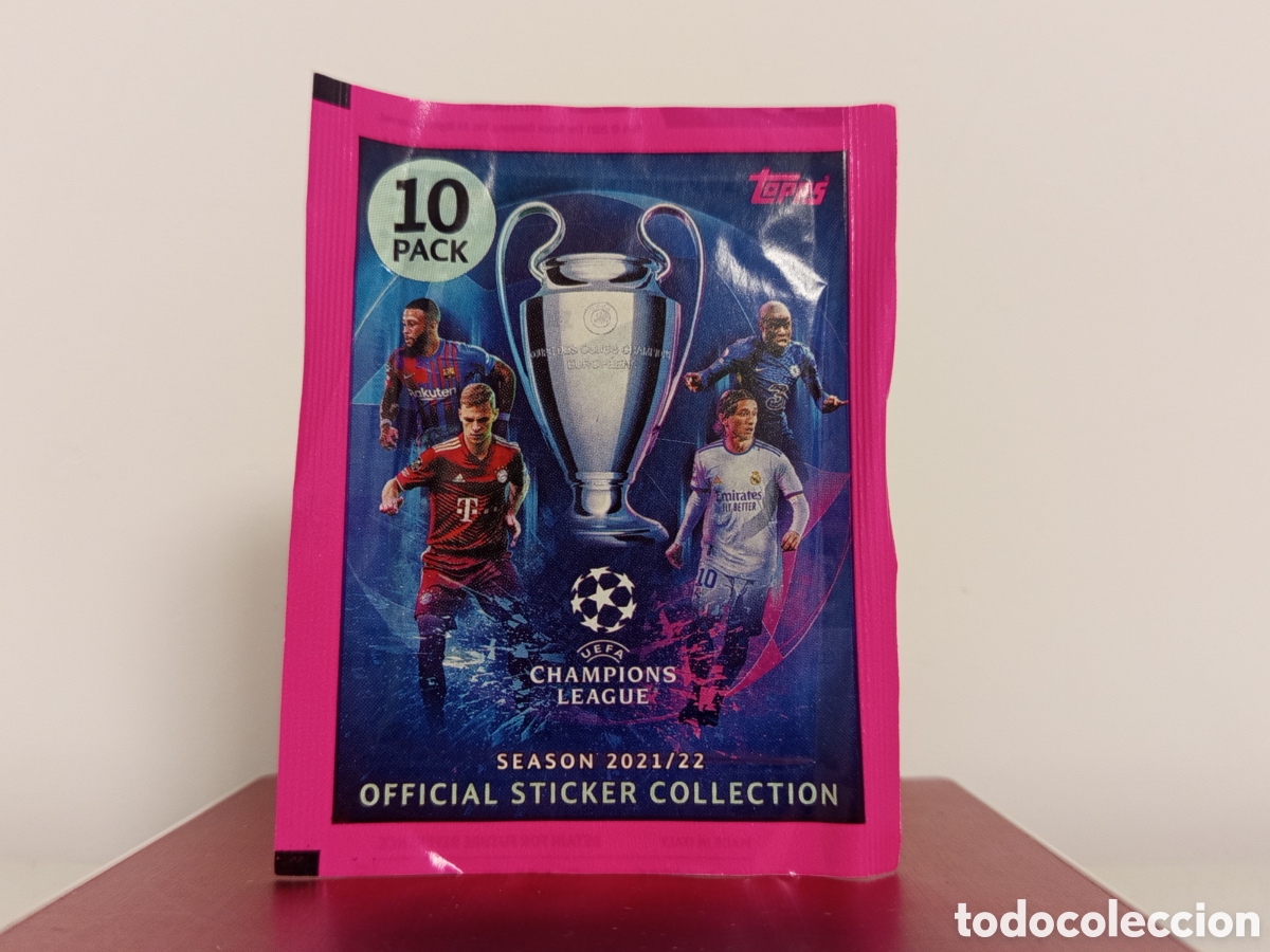 Cartes &agrave; collectionner de Football: ❇️ SOBRE ⚽ UEFA CHAMPIONS LEAGUE 21 22 2021 2022 TOPPS SIN ABRIR ❇️