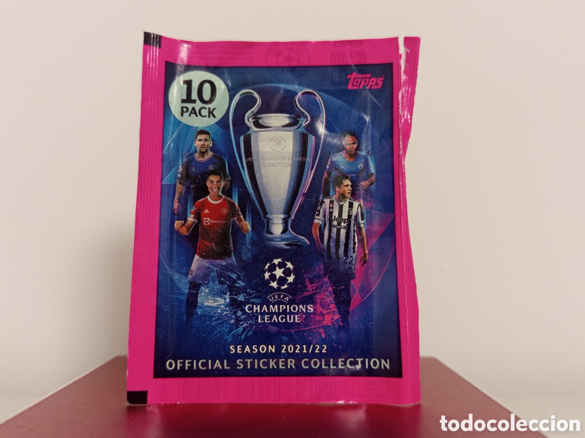 Cromos de Futebol: ❇️ SOBRE ⚽ UEFA CHAMPIONS LEAGUE 21 22 2021 2022 TOPPS SIN ABRIR ❇️