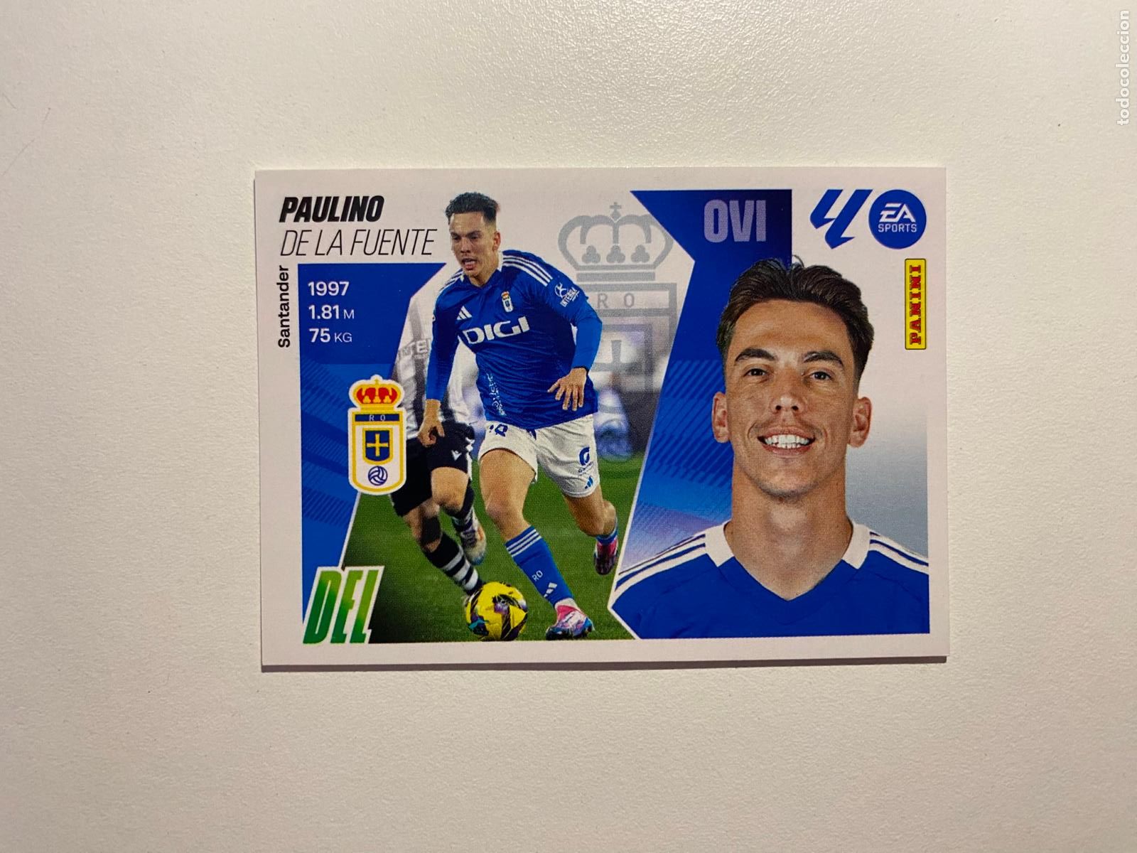 Figurine di Calcio: LALIGA ESTE 2025 2026 EA SPORTS 25 26 ALBUM PANINI LIGA N 20 REAL OVIEDO PAULINO