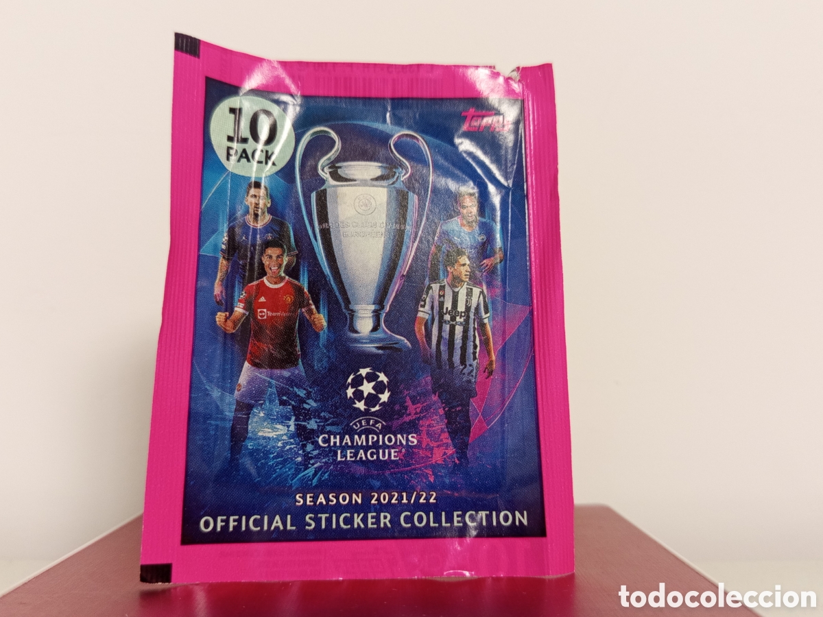 Cromos de Futebol: ❇️ SOBRE ⚽ UEFA CHAMPIONS LEAGUE 21 22 2021 2022 TOPPS SIN ABRIR ❇️