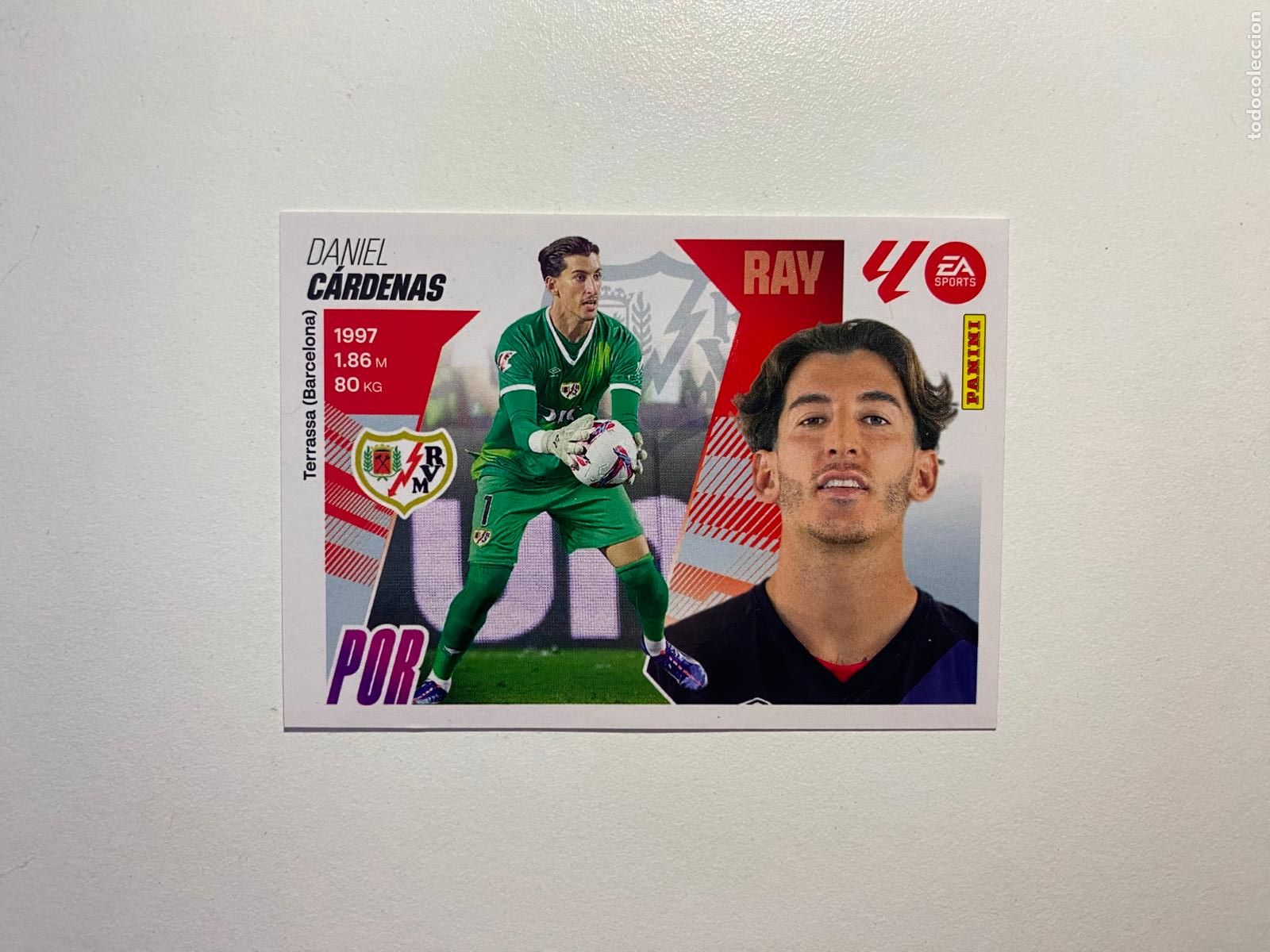 Figurine di Calcio: LALIGA ESTE 2025 2026 EA SPORTS 25 26 ALBUM PANINI LIGA N 4 RAYO VALLECANO C&Aacute;RDENAS