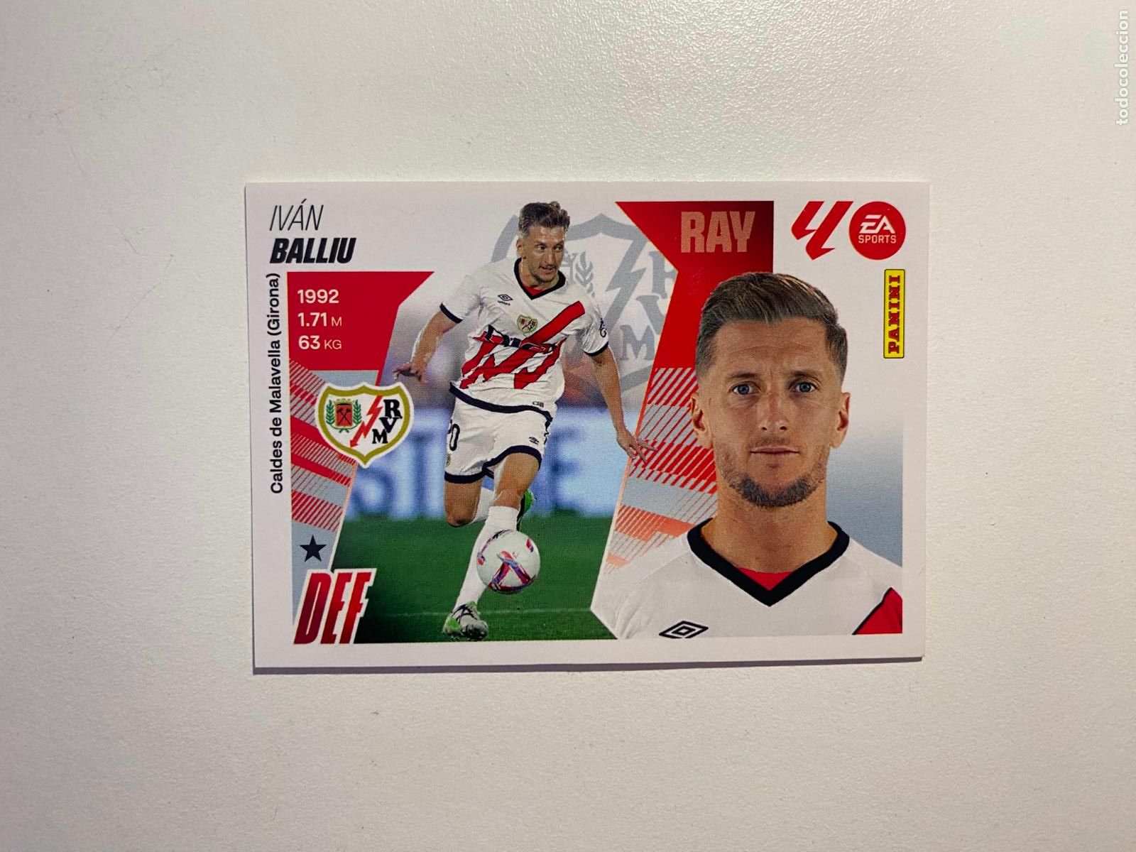Figurine di Calcio: LALIGA ESTE 2025 2026 EA SPORTS 25 26 ALBUM PANINI LIGA N 5 RAYO VALLECANO BALLIU