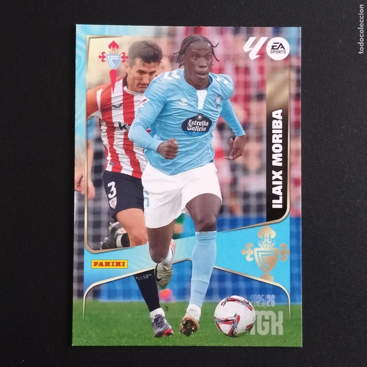 Cartes &agrave; collectionner de Football: MGK 118 ILAIX MORIBA CELTA VIGO CROMOS ALBUM MEGACRACKS LIGA FUTBOL 2025 2026 25 26