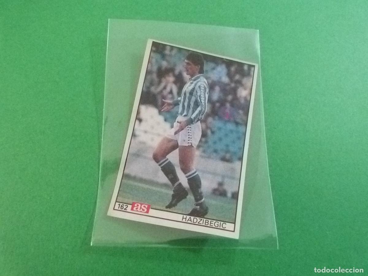 Cartes &agrave; collectionner de Football: CROMO FUTBOL HADZIBEGIC REAL BETIS BALOMPIE DESPEGADO N&ordm; 162 LIGA AS 1986-1987/86-87