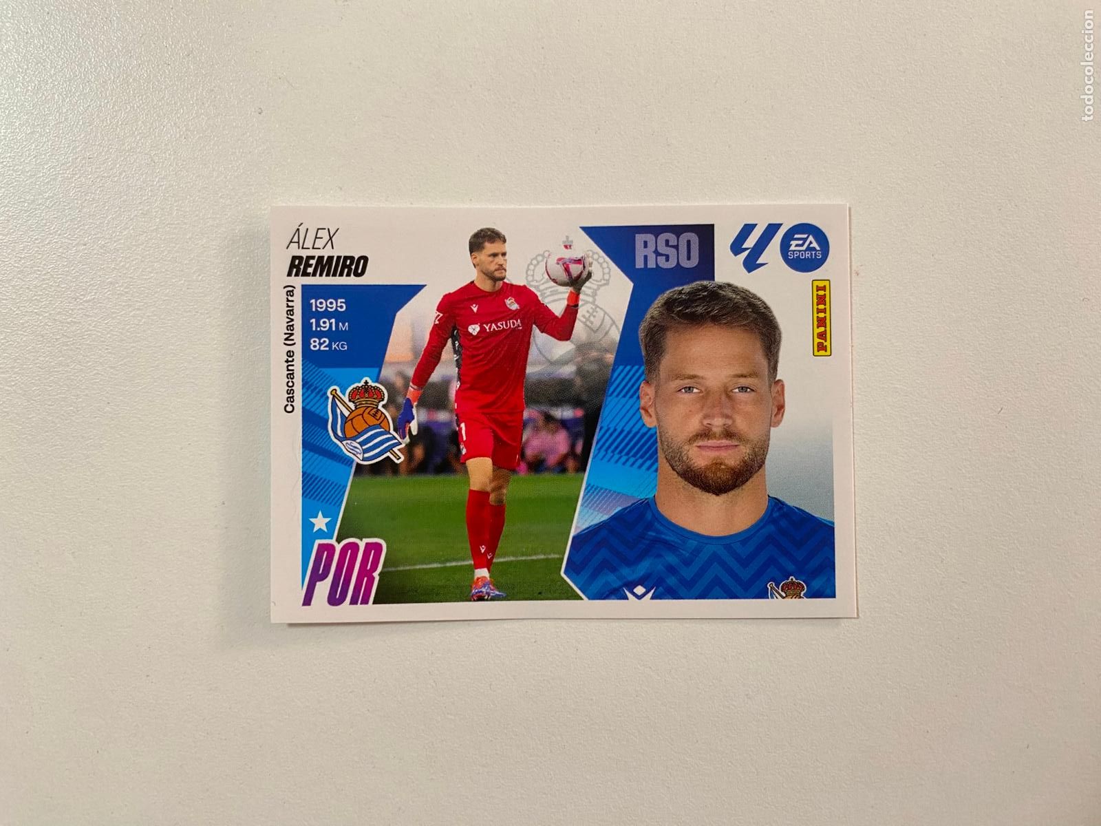 Cromos de F&uacute;tbol: LALIGA ESTE 2025 2026 EA SPORTS 25 26 ALBUM PANINI LIGA N 3 REAL SOCIEDAD REMIRO