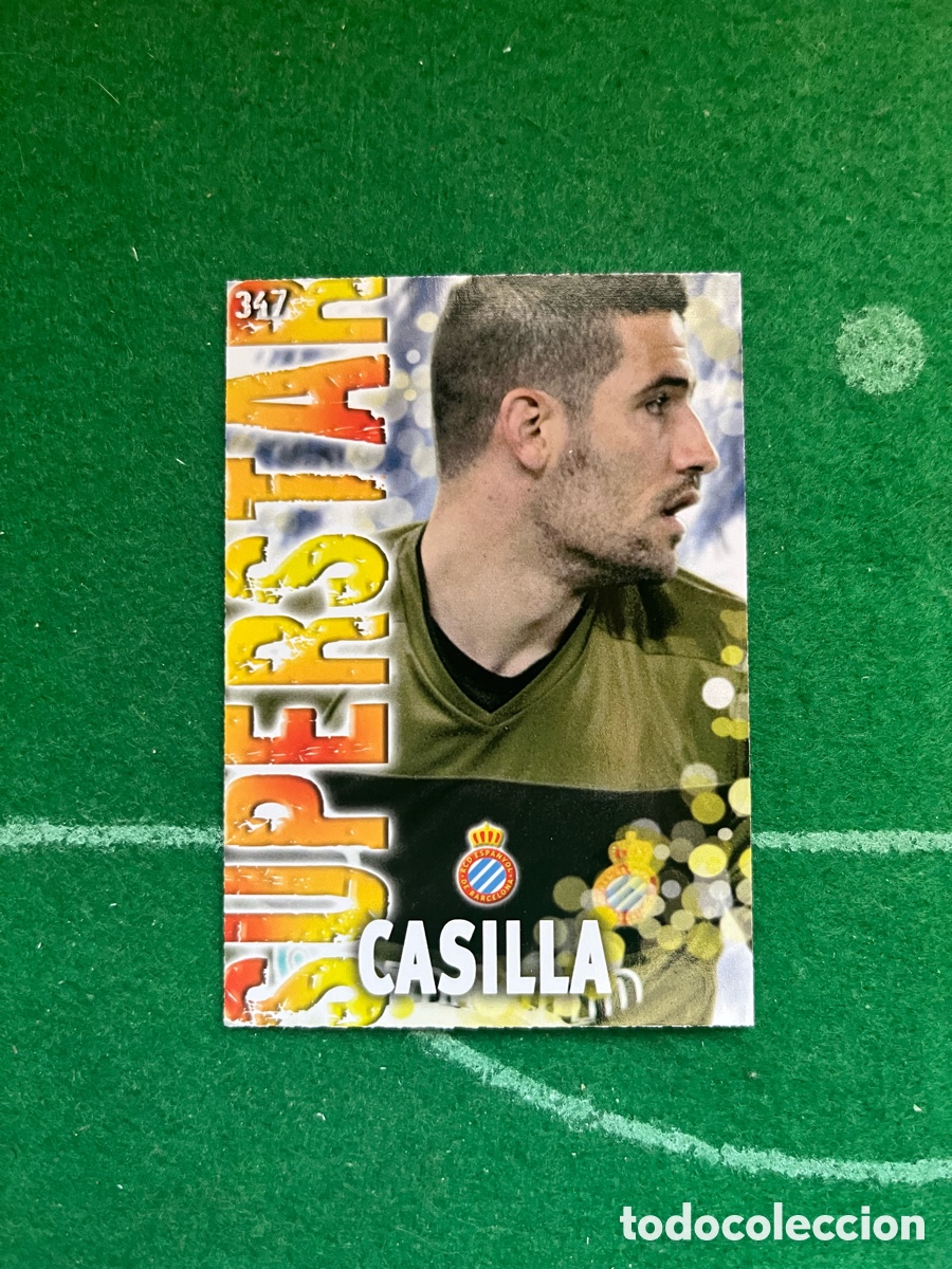 Cartes &agrave; collectionner de Football: 347 CASILLA ESPANYOL LAS FICHAS DE LA LIGA 2013 2014 MUNDICROMO SUPERSTAR