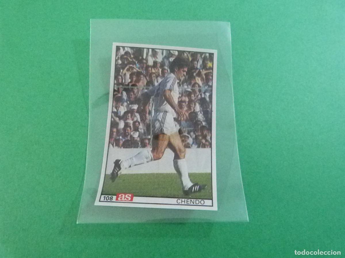 Cartes &agrave; collectionner de Football: CROMO FUTBOL CHENDO REAL MADRID C.F. DESPEGADO N&ordm; 108 LIGA AS 1986-1987/86-87