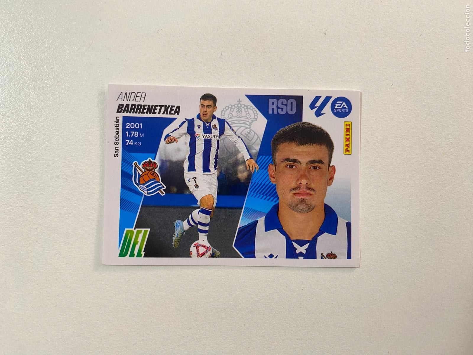Figurine di Calcio: LALIGA ESTE 2025 2026 EA SPORTS 25 26 ALBUM PANINI LIGA N 17 REAL SOCIEDAD BARRENETXEA