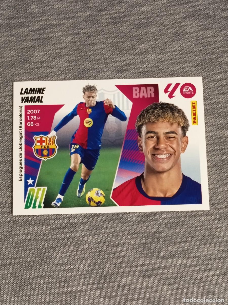 Figurine di Calcio: Liga este 25 26 Panini LAMINE YAMAL N&deg;19 BARCELONA nuevo
