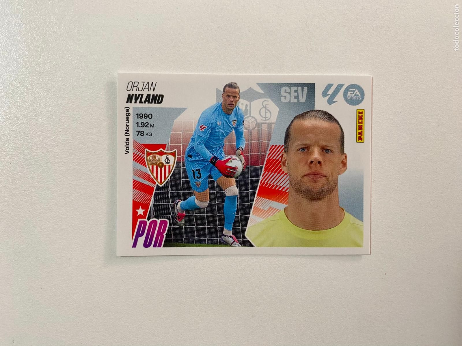 Football Stickers: LALIGA ESTE 2025 2026 EA SPORTS 25 26 ALBUM PANINI LIGA N 3 SEVILLA FC NYLAND