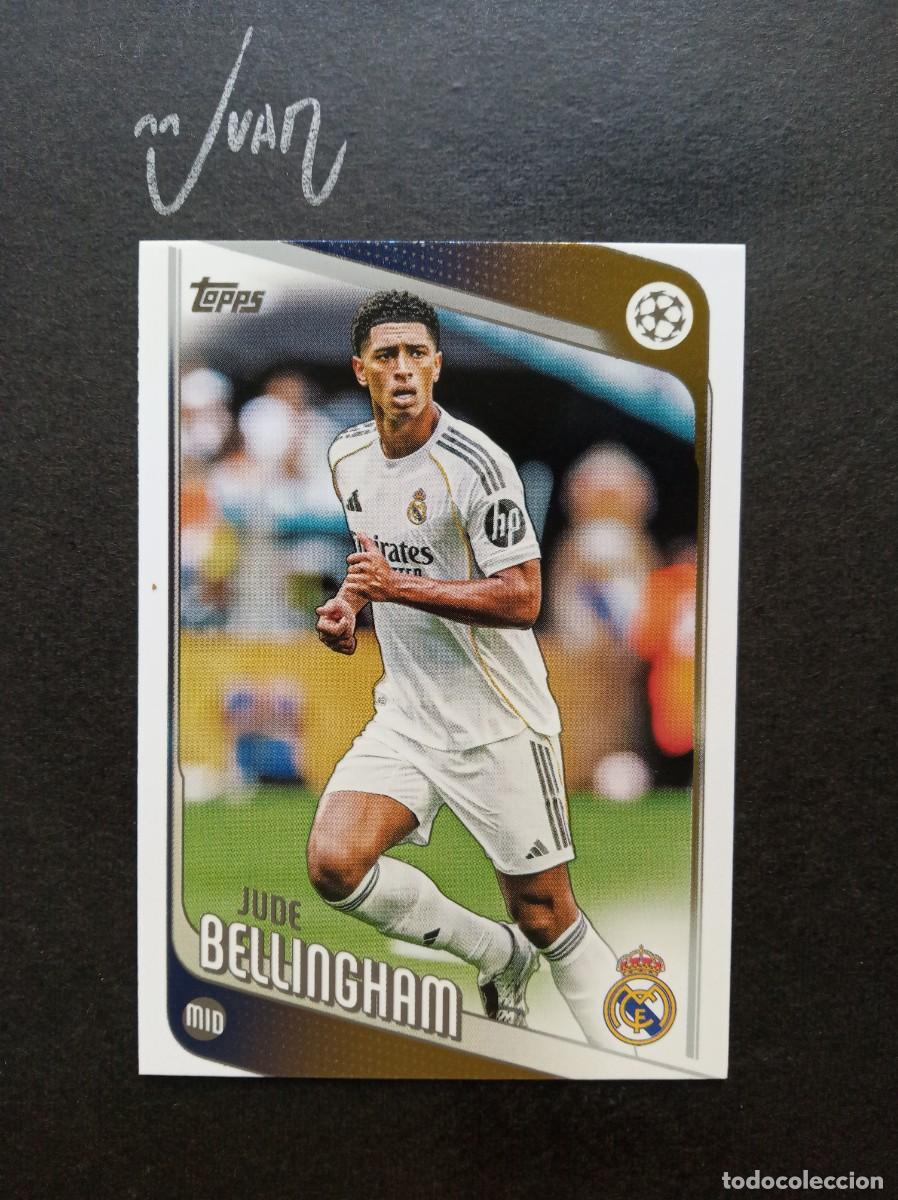 Cromos de F&uacute;tbol: N&ordm; 64 BELLINGHAM REAL MADRID ⚽ TOPPS &reg; FLAGSHIP UCC UEFA CLUB COMPETITIONS 2025 2026 25 26 NUEVO