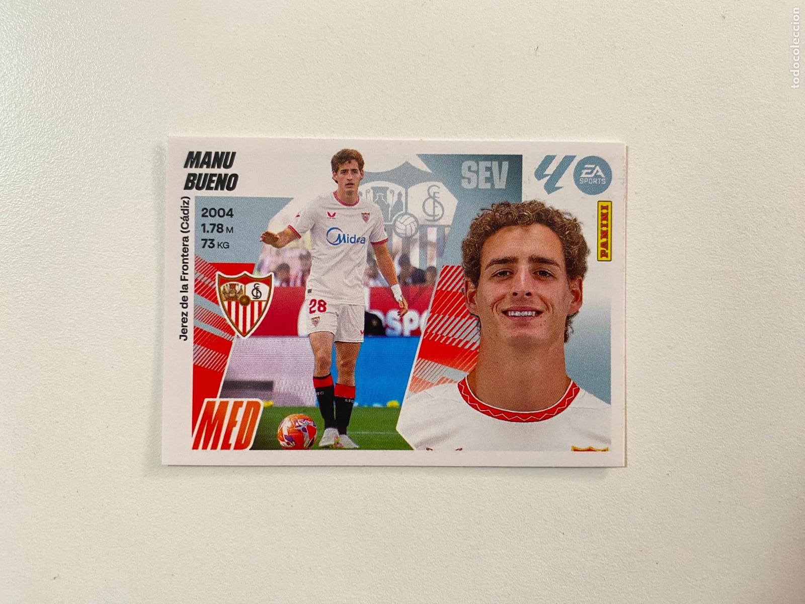 Figurine di Calcio: LALIGA ESTE 2025 2026 EA SPORTS 25 26 ALBUM PANINI LIGA N 15 SEVILLA FC MANU BUENO