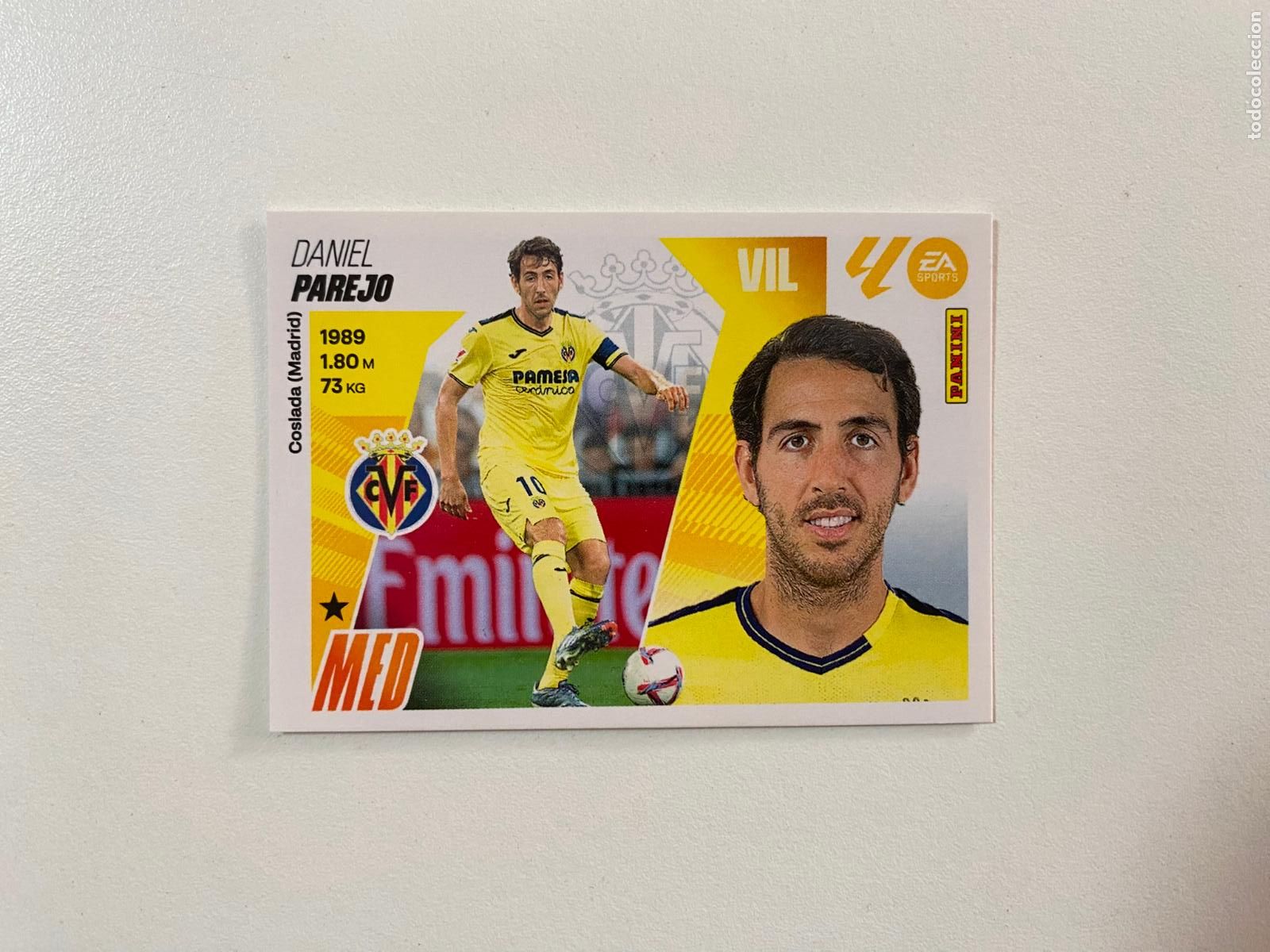 Cromos de F&uacute;tbol: LALIGA ESTE 2025 2026 EA SPORTS 25 26 ALBUM PANINI LIGA N 13 VILLARREAL CF PAREJO