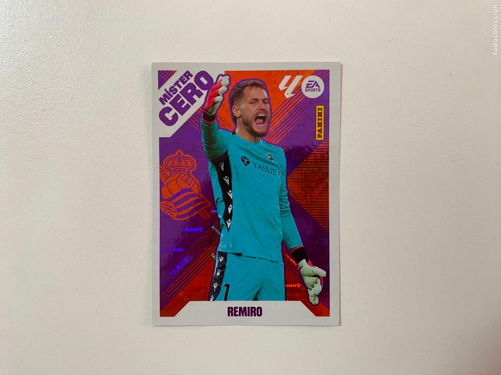 Figurine di Calcio: LALIGA ESTE 2025 2026 EA SPORTS 25 26 ALBUM PANINI M&Iacute;STER CERO N 10 REAL SOCIEDAD REMIRO