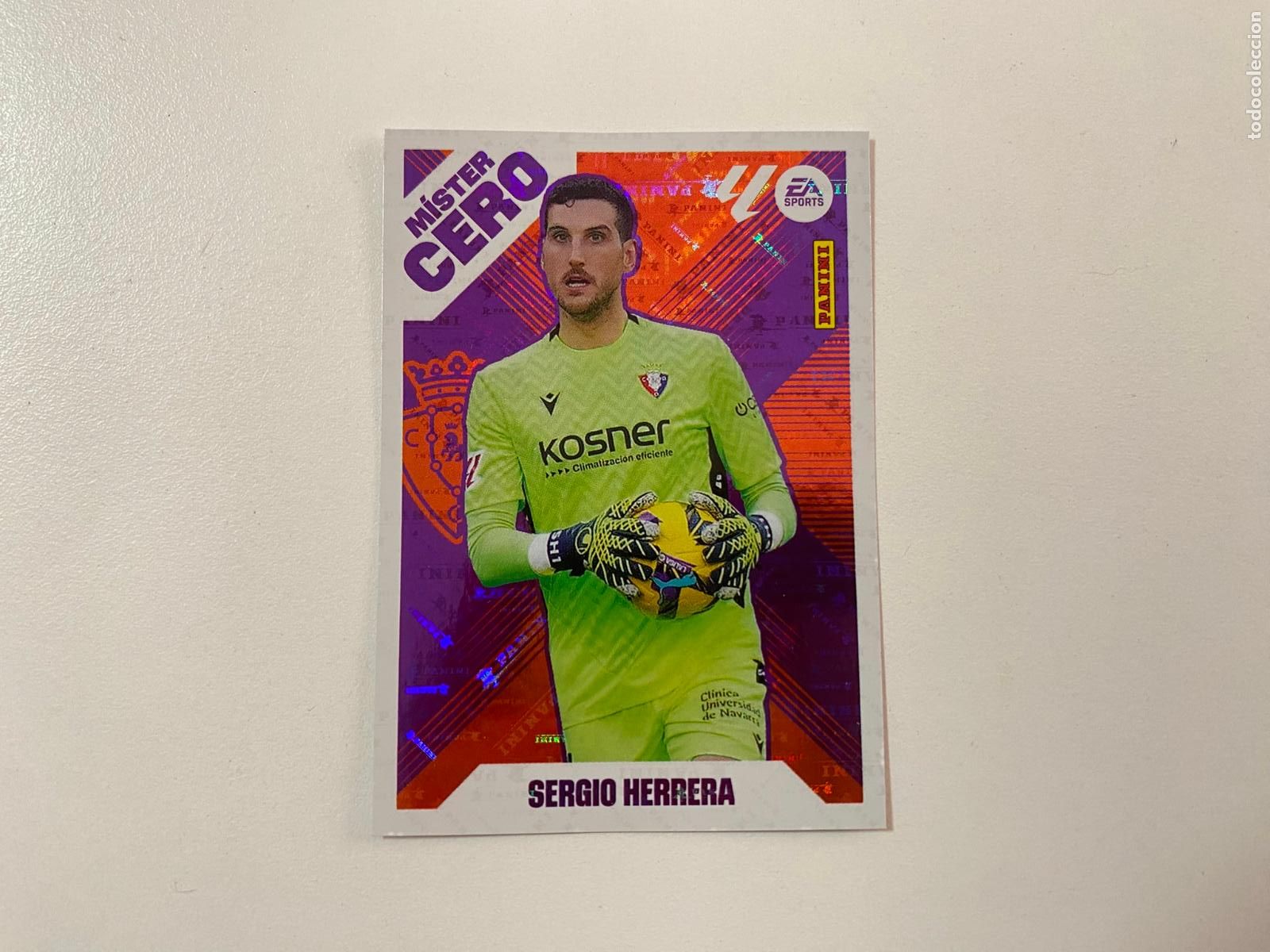 Football Stickers: LALIGA ESTE 2025 2026 EA SPORTS 25 26 ALBUM PANINI M&Iacute;STER CERO N 11 CA OSASUNA SERGIO HERRERA