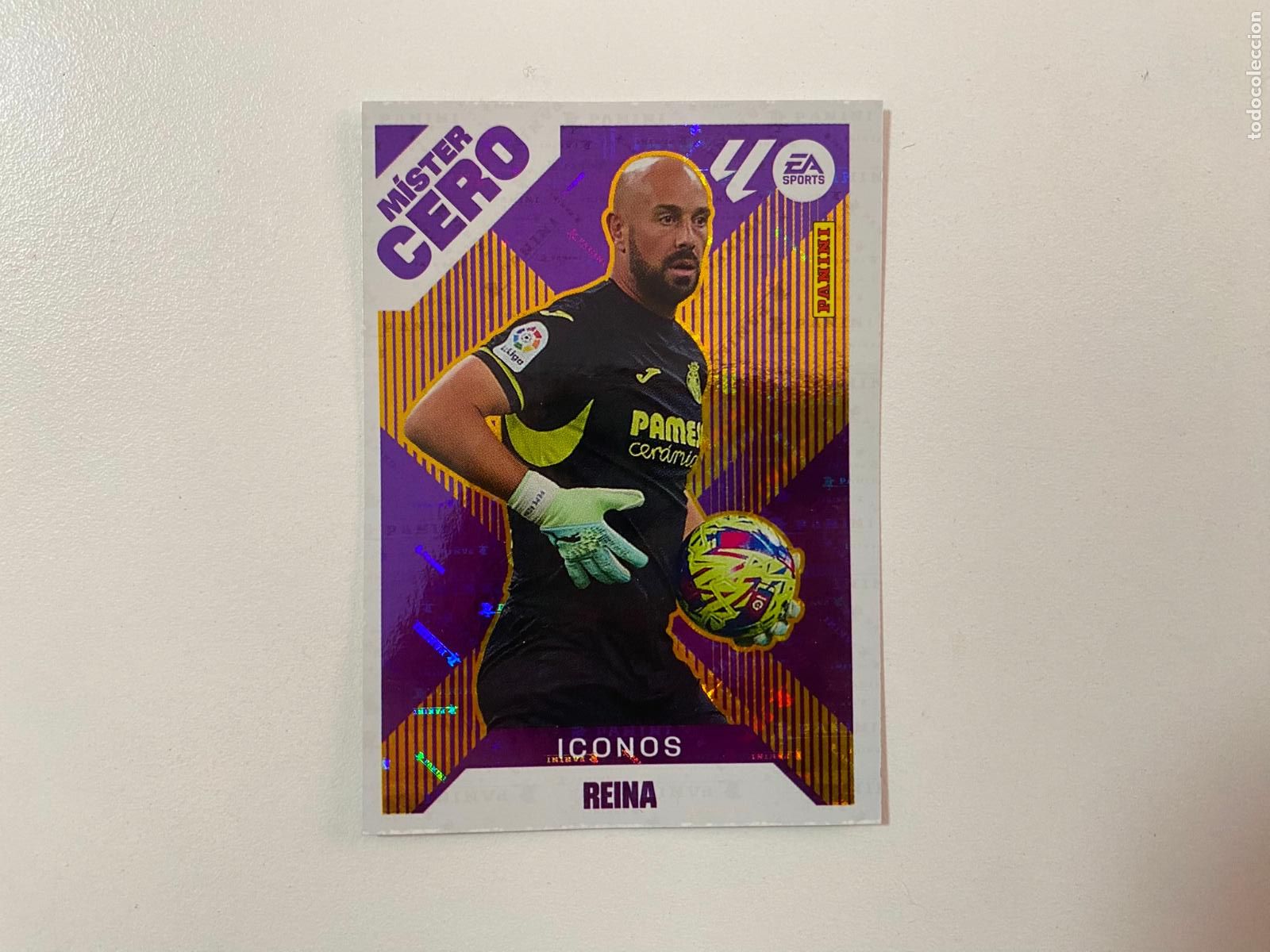 Football Stickers: LALIGA ESTE 2025 2026 EA SPORTS 25 26 ALBUM PANINI M&Iacute;STER CERO ICONOS N 2 REINA VILLARREAL CF