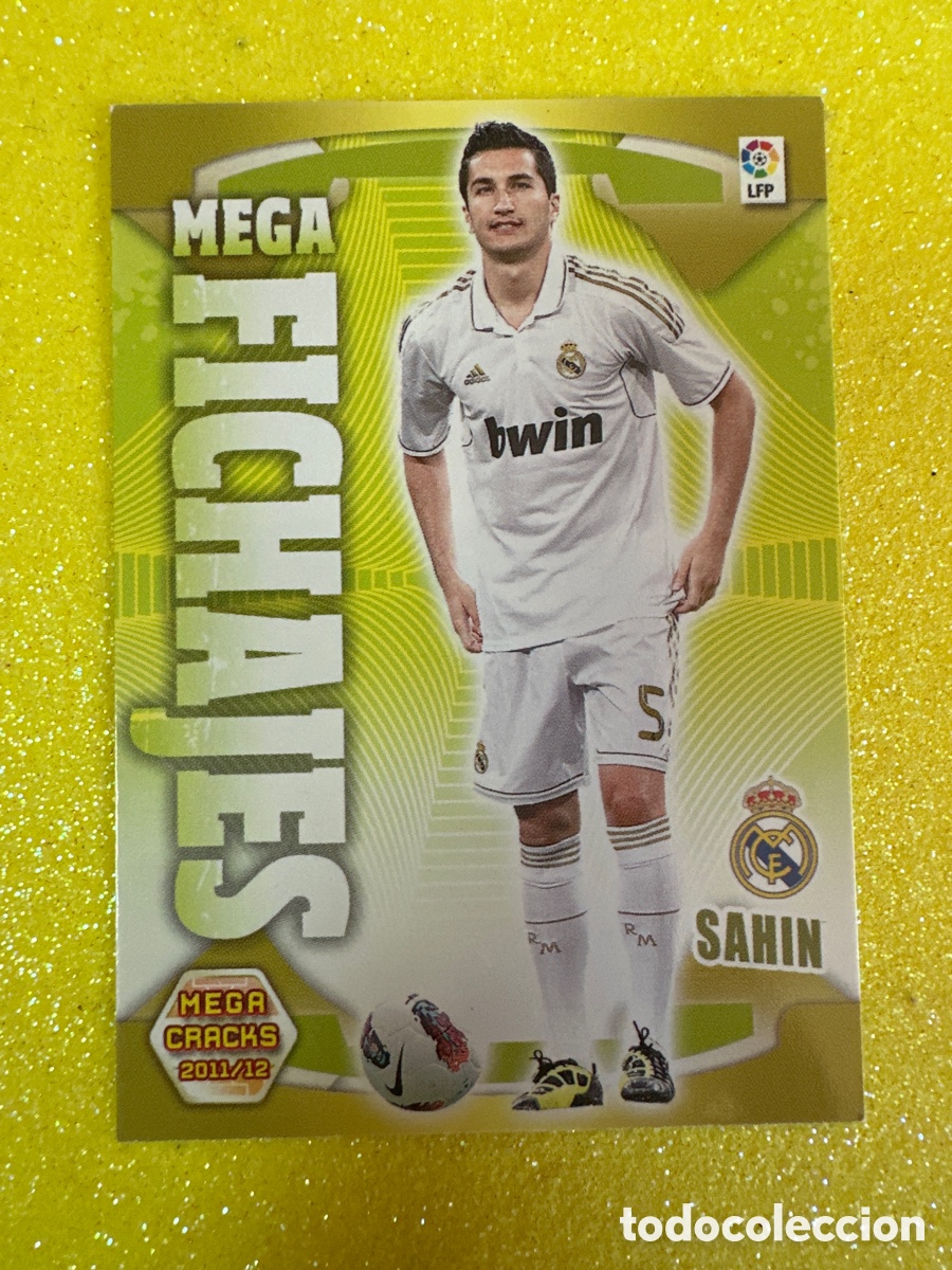 Fu&szlig;ball-Sticker: 502 SAHIN MEGAFICHAJES MEGACRACKS 2011-2012 11 12 PANINI TRADING CARD