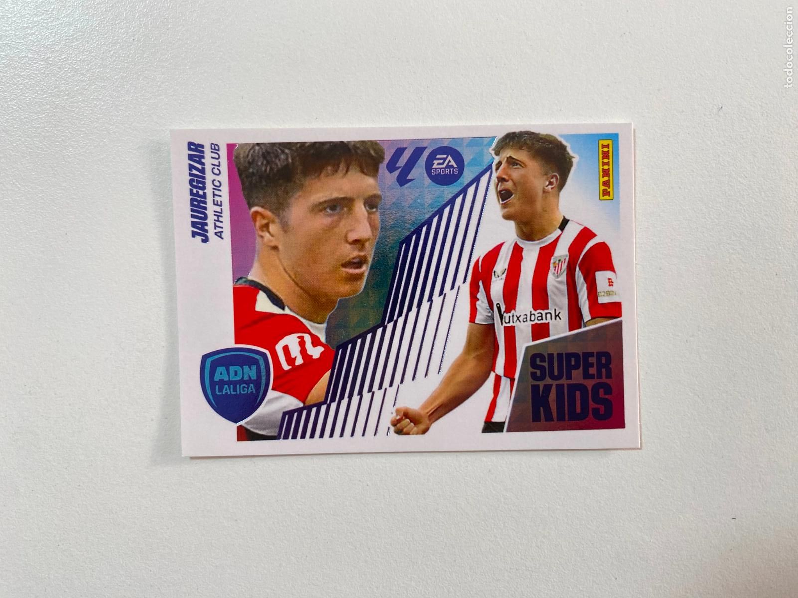 Cromos de F&uacute;tbol: LALIGA ESTE 2025 2026 EA SPORTS 25 26 ALBUM PANINI ADN S&Uacute;PER KIDS N 11 JAUREGIZAR ATHLETIC CLUB BILB