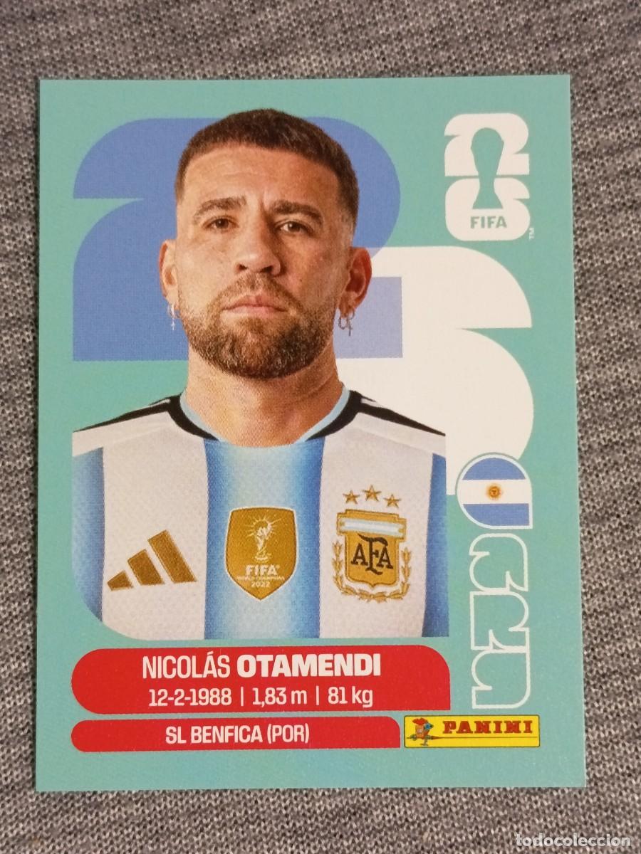 Cromos de F&uacute;tbol: OTAMENDI ARG 5 STICKER MUNDIAL 2026 PANINI FIFA WORLD CUP NUEVO